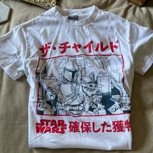 The Mandalorian Japanese graphic tshirt